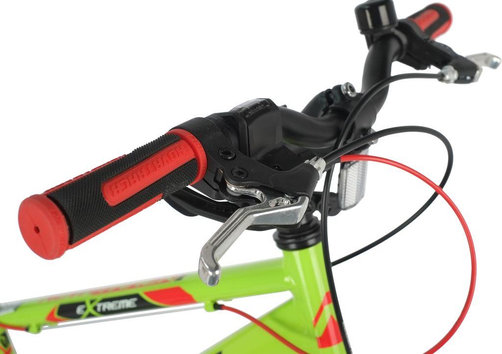 Велосипед NOVATRACK 20 quot; EXTREME 6.V зеленый, сталь, 6 скор., Shimano TY21/Microshift TS38, V- brake тор - фото 5 - id-p203214951