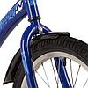 Велосипед NOVATRACK 20 quot; STRIKE синий, тормоз нож, крылья корот, защита А-тип (203STRIKE.BL22), фото 4