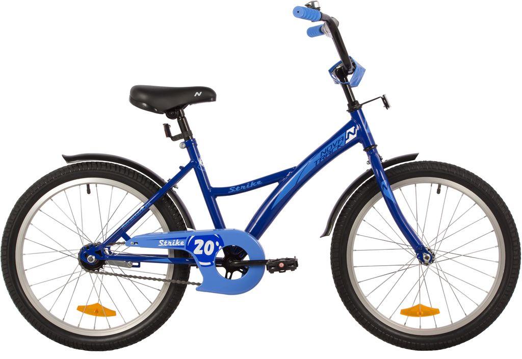 Велосипед NOVATRACK 20 quot; STRIKE синий, тормоз нож, крылья корот, защита А-тип (203STRIKE.BL22) - фото 7 - id-p203214965