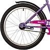 Велосипед NOVATRACK 20 quot; STRIKE фиолетовый, тормоз нож, крылья корот, защита А-тип (203STRIKE.VL22), фото 5