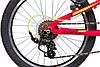 Велосипед NOVATRACK 20 quot;, TORNADO 7.V, красный, алюм., 7-скор, FT35D/TS38/SG-7SI, V-brake, фото 6