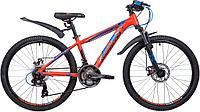 Велосипед NOVATRACK 24 quot; EXTREME 21.D alloy, алюм.рама 13 quot; оранжевый, 21-скор, TY300/TS38/TZ500,
