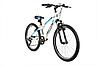 Велосипед NOVATRACK 24 quot; EXTREME 6.V белый,  стальная рама 12 quot;, 6 скор., Shimano TZ500/Microshift, фото 3