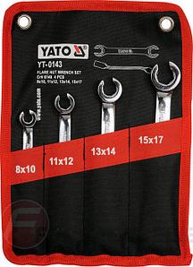 YT-0143 Набор разрезных ключей 4 пр, YATO
