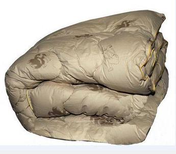 Одеяло верблюжье Евро ОРИОН 200x220 зимнее теплое стеганое шерстяное из верблюжьей шерсти