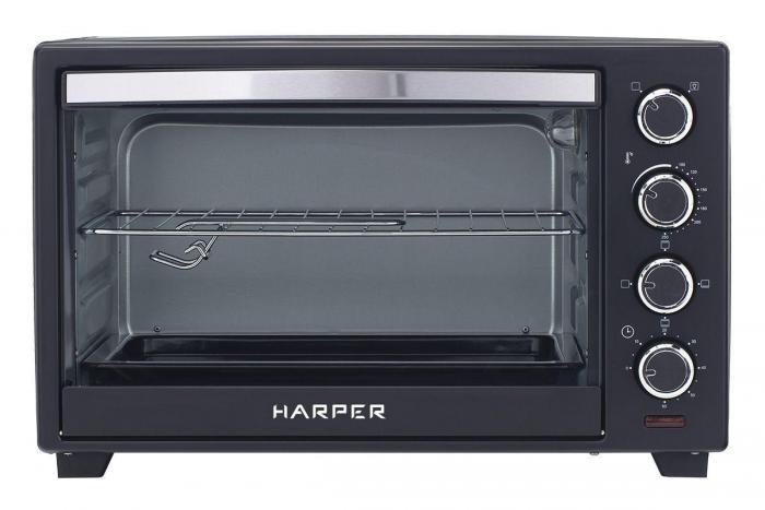 Настольная духовка мини печь электрическая HARPER HMO-3811 жарочный шкаф для дачи выпечки хлеба - фото 1 - id-p203118030