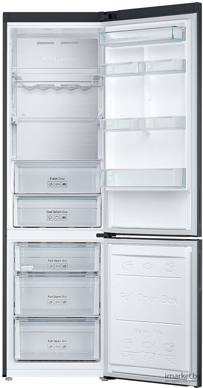 Холодильник Samsung RB37A5291B1/WT - фото 2 - id-p203229855