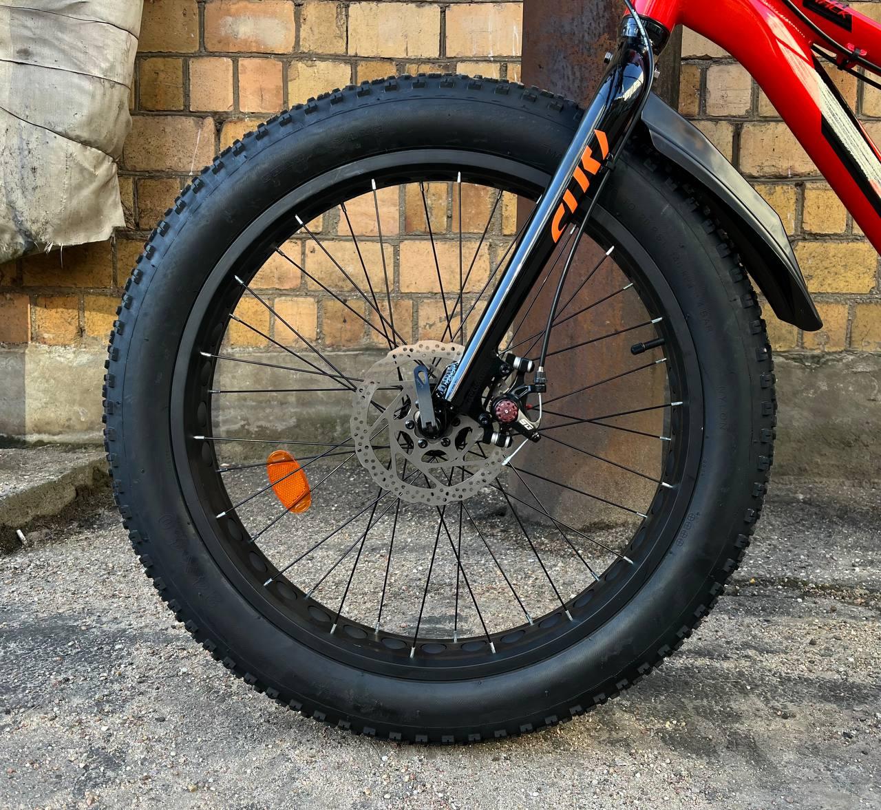 Novatrack Fatbike SUV 24 терракотовый - фото 3 - id-p201979291