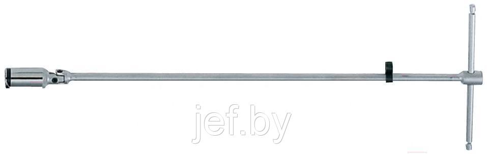 Ключ свечной, магнитный с крестовым карданом, 12-гранные L=300мм S=16мм 1/2" FORCE 807430016U