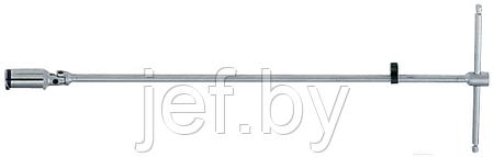 Ключ свечной, магнитный с крестовым карданом, 12-гранные L=300мм S=16мм 1/2" FORCE 807430016U, фото 2