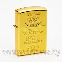 Зажигалка электронная "The Venetian gold", фото 5