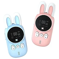 2 РАЦИИ В КОМПЛЕКТЕ Детские рации Kids walkie talkie RABBIT DESIGN XJ11