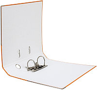 Папка-регистратор «Эко» с односторонним ПВХ-покрытием корешок 50 мм, оранжевый