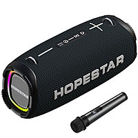 Портативная колонка Hopestar A6 Max с микрофоном / Беспроводная bluetooth колонка / Блютуз колонка аналог JBL