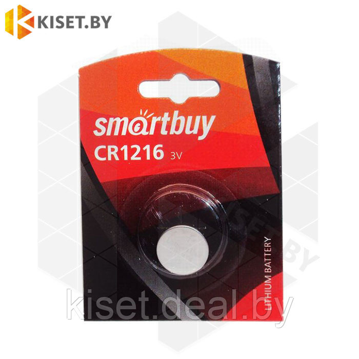 Батарейка Smartbuy CR1216 3V lithium - фото 2 - id-p203249187