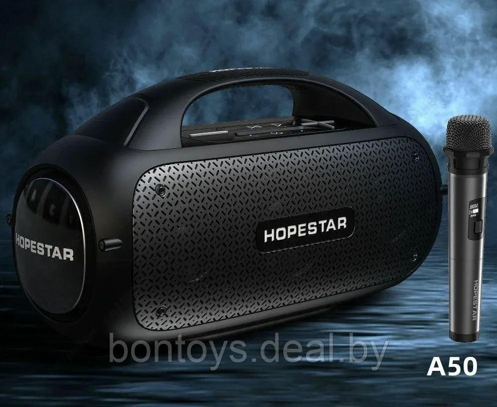 Портативная колонка Hopestar A50 Party / Беспроводная bluetooth колонка / Блютуз колонка аналог JBL - фото 2 - id-p203249967