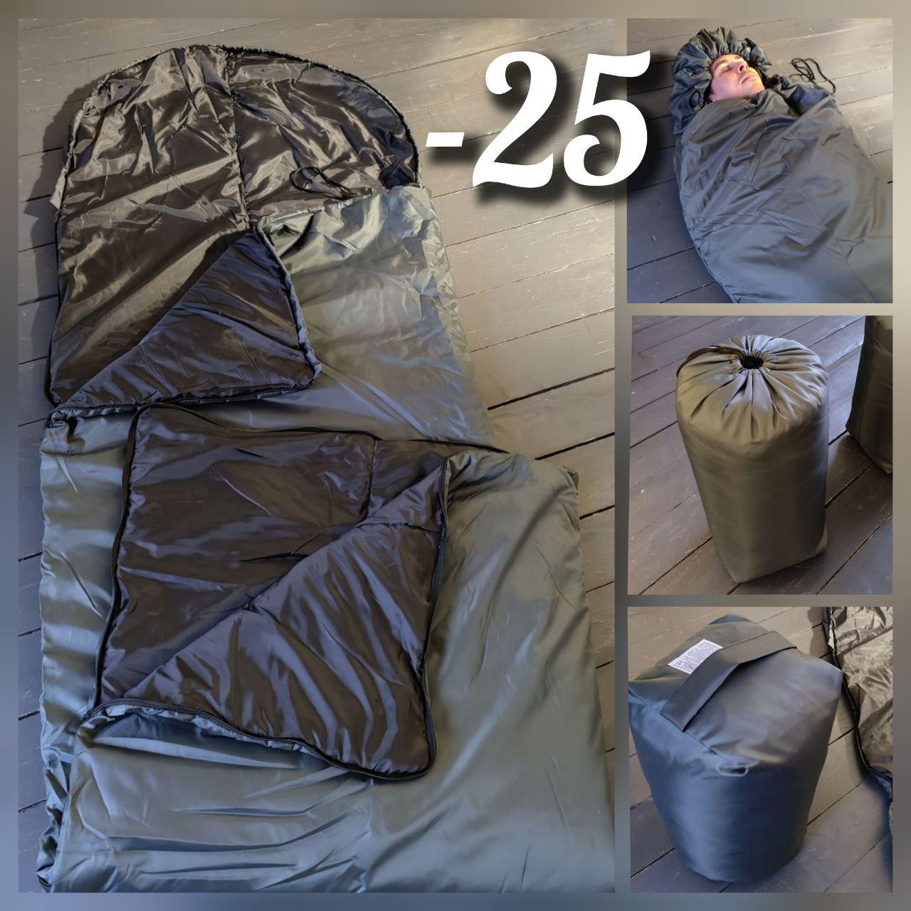 Спальный мешок с подголовником «Big Boy» одеяло Комфорт+ (225*85, до -25С) РБ, цвет Микс Внутренняя ткань- - фото 1 - id-p203251291