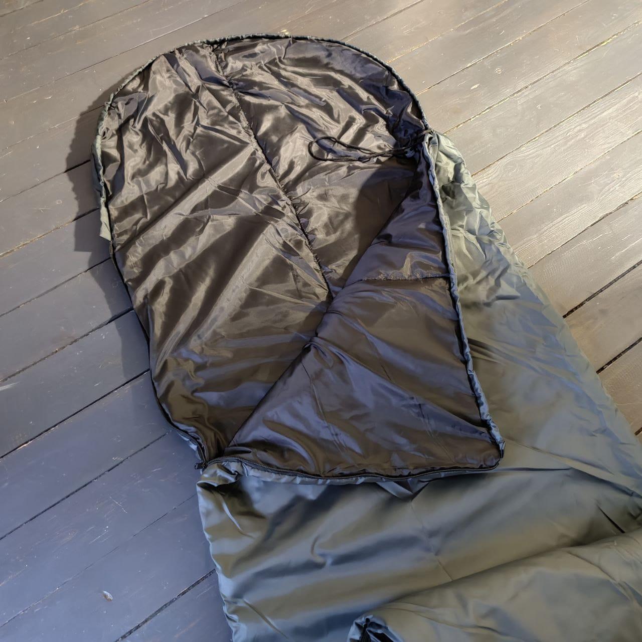 Спальный мешок с подголовником «Big Boy» одеяло Комфорт+ (225*85, до -25С) РБ, цвет Микс Внутренняя ткань- - фото 4 - id-p203251291