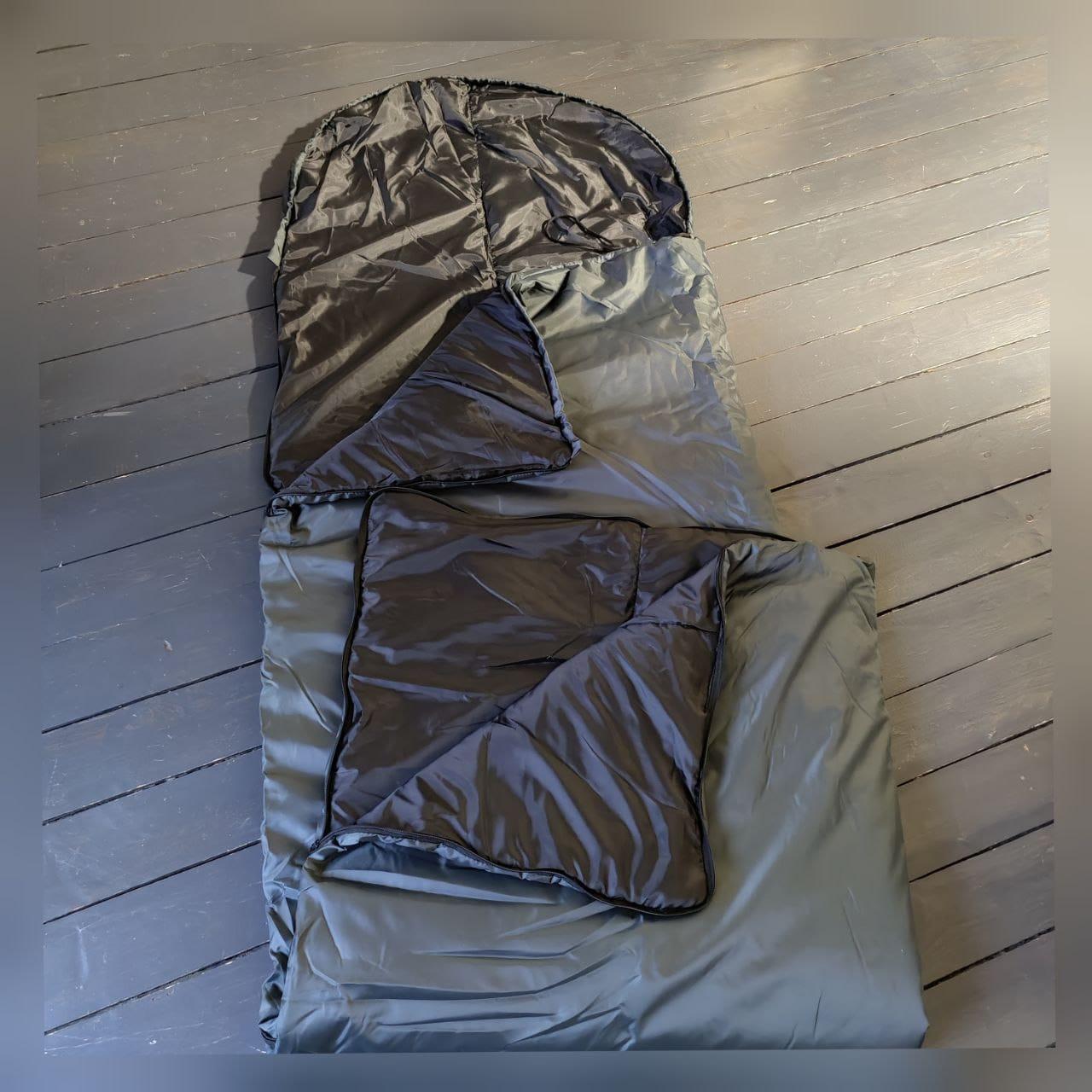 Спальный мешок с подголовником «Big Boy» одеяло Комфорт+ (225*85, до -25С) РБ, цвет Микс Внутренняя ткань- - фото 7 - id-p203251291