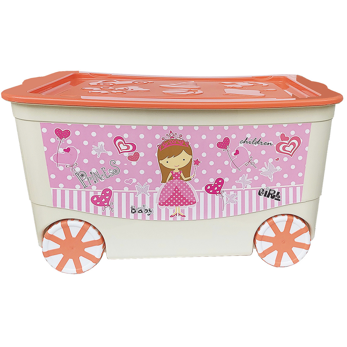 Ящик для игрушек KIDSBOX на колёсах - фото 5 - id-p203251384