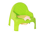 Детский горшок-стульчик ЭльфПласт, Цвет горшка 023 Салатовый/кремовый, фото 3
