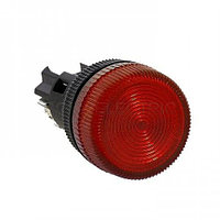 Лампа сигнальная ENS-22 красная с подсветкой 380В EKF