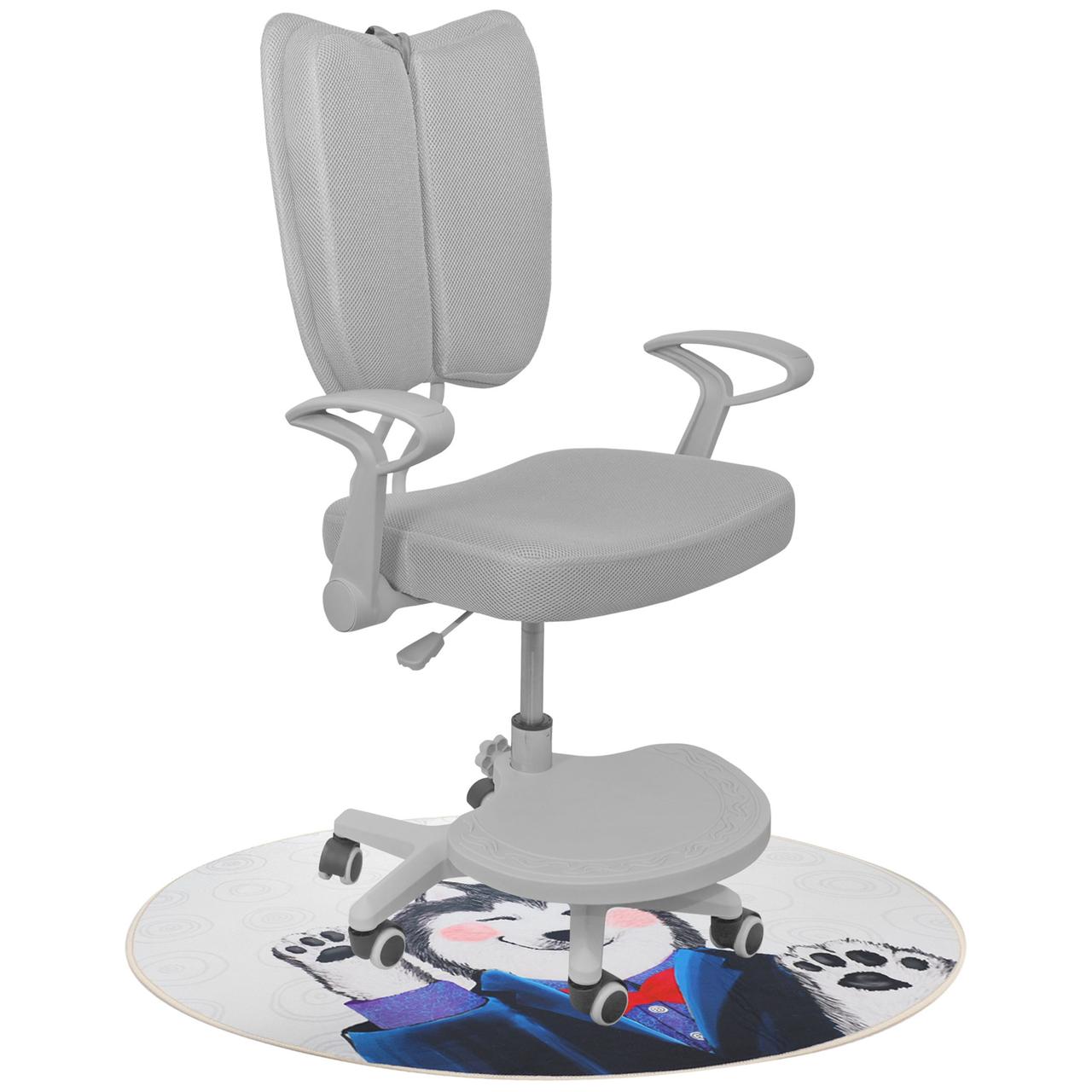 Кресло поворотное Pegas, серый, ткань - фото 1 - id-p203251918