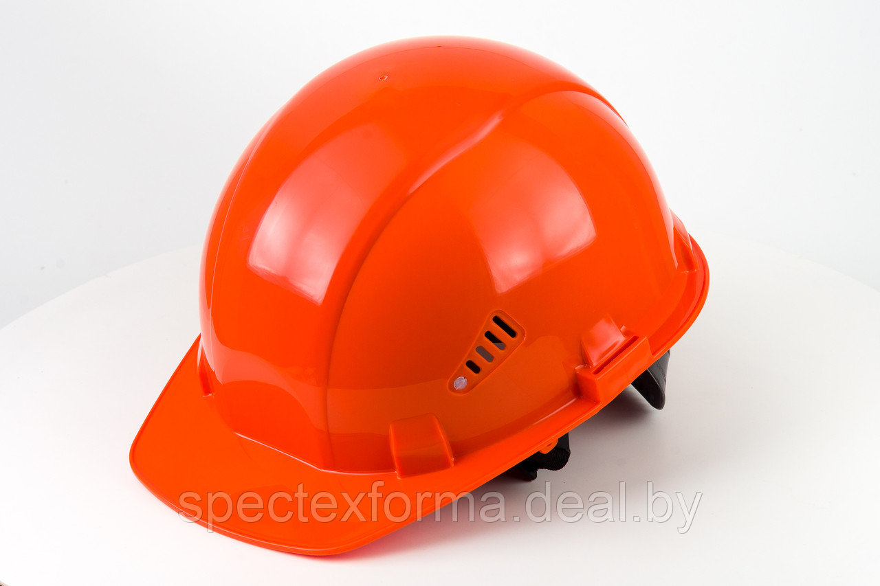 Каска защитная СОМЗ-55 FavoriT с вентиляцией оранжевая, белая, красная