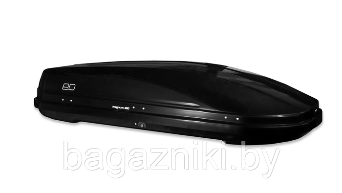 Автобокс Магнум 390 Евродеталь черный глянец (185х84х42см;390л) - фото 1 - id-p184824350