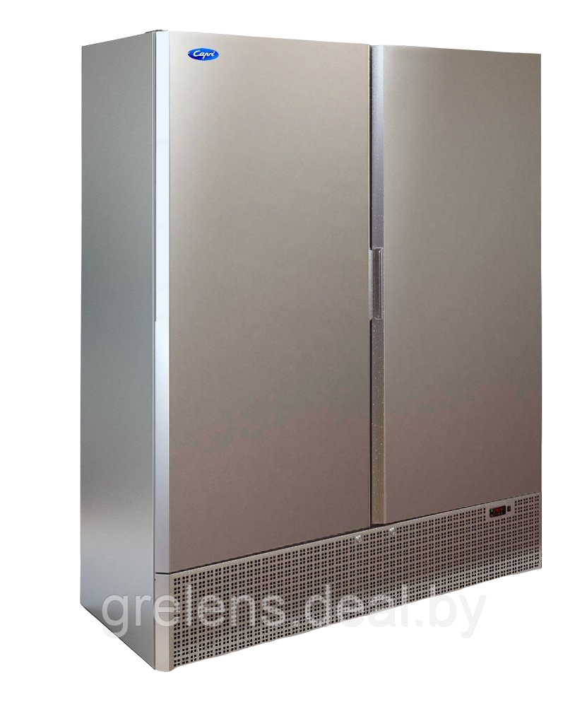 Холодильный шкаф МХМ Капри 1,5М (нержавейка) - фото 1 - id-p203270330