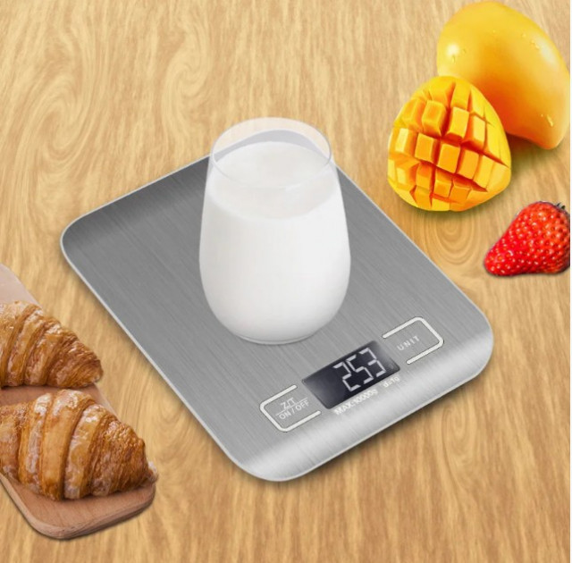 Электронные кухонные весы Kitchen Scale 1 гр до 5 кг - фото 2 - id-p141921547