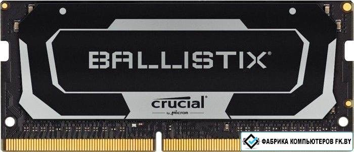 Оперативная память Crucial Ballistix 32GB DDR4 SODIMM PC4-25600 BL32G32C16S4B - фото 1 - id-p203279042