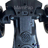Самокат Big Maxi Scooter 1620| Светящиеся колеса, фары| чисто черный, фото 6