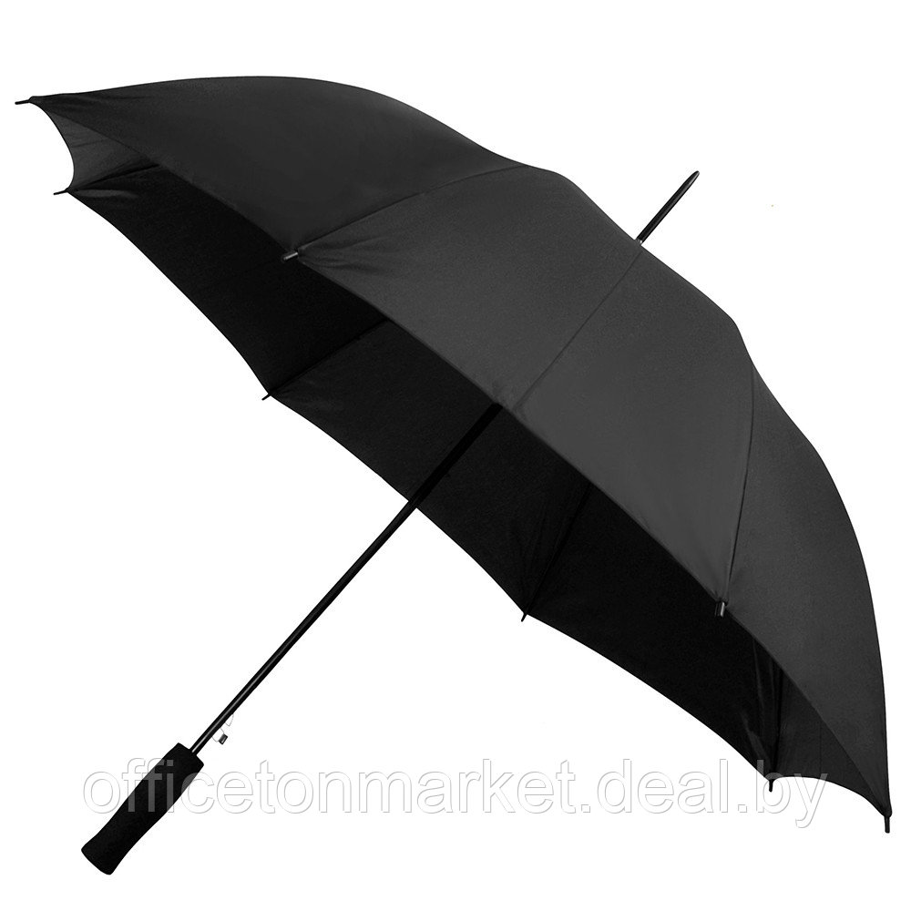 Зонт-трость "GP-31", 102 см, черный - фото 1 - id-p203293915