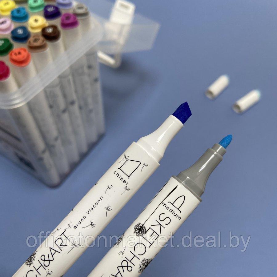 Набор двусторонних маркеров для скетчинга "Sketch&Art", 36 цветов - фото 6 - id-p203293929