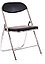 Складной стул ЭЛЕГАНТ хром для посетителей и дома, кресло ELEGANT Chrome  кож/зам V -, фото 2
