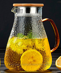 Заварочный Чайник стеклянный "Сhimera"  1500 мл. (8х21 см.) GL22-18