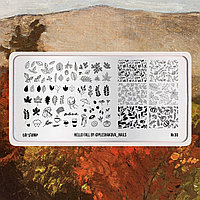 Пластина для стемпинга Go! Stamp 30 Hello Fall