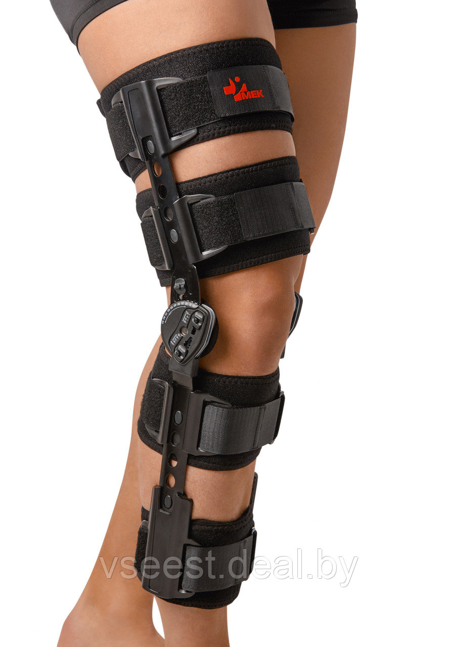 Ортез коленного сустава с регулируемыми боковыми ребрами жесткости (Брейс) MEK 8011 - фото 1 - id-p203317475