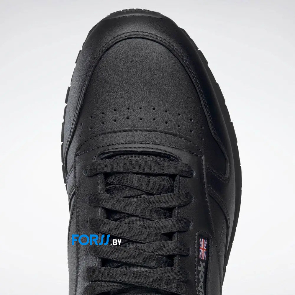 Кроссовки Reebok Classic Leather (Black) - фото 6 - id-p203317543