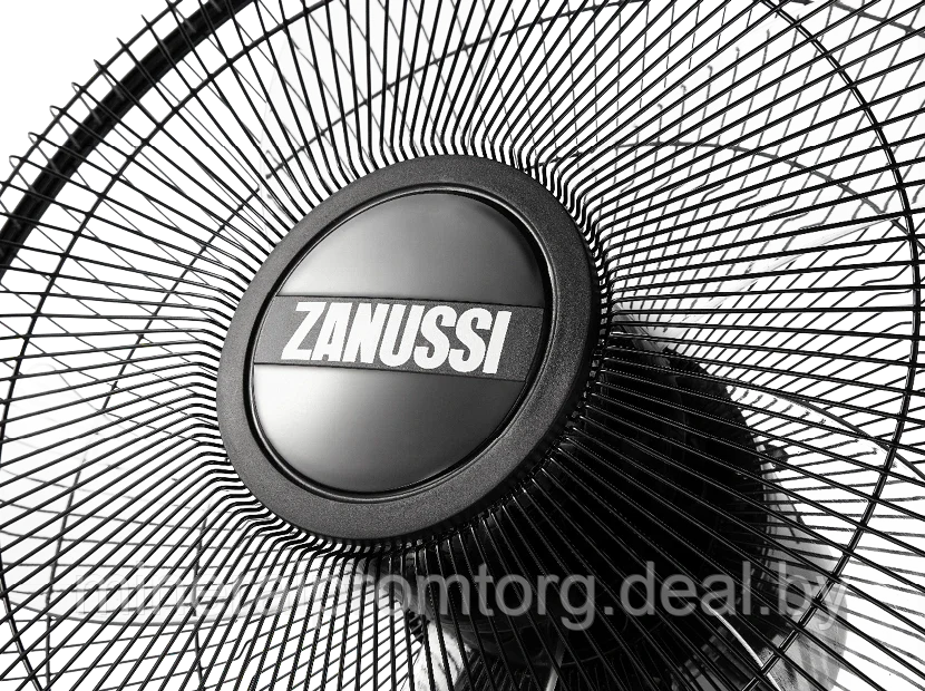 Вентилятор напольный ZANUSSI ZFF-907 (45 Вт) с круглым основанием - фото 2 - id-p203318152