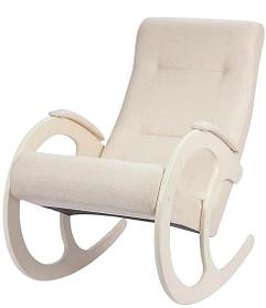 Кресло-качалка Блюз модель 3 мальта 01 молочный дуб