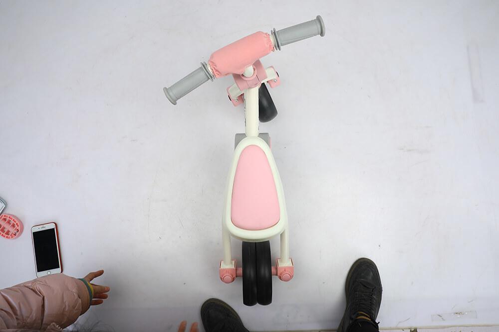 Детский трехколесный Беговел+велосипед Bubago Flint Белый-розовый BG-F-109-4 - фото 5 - id-p203254816