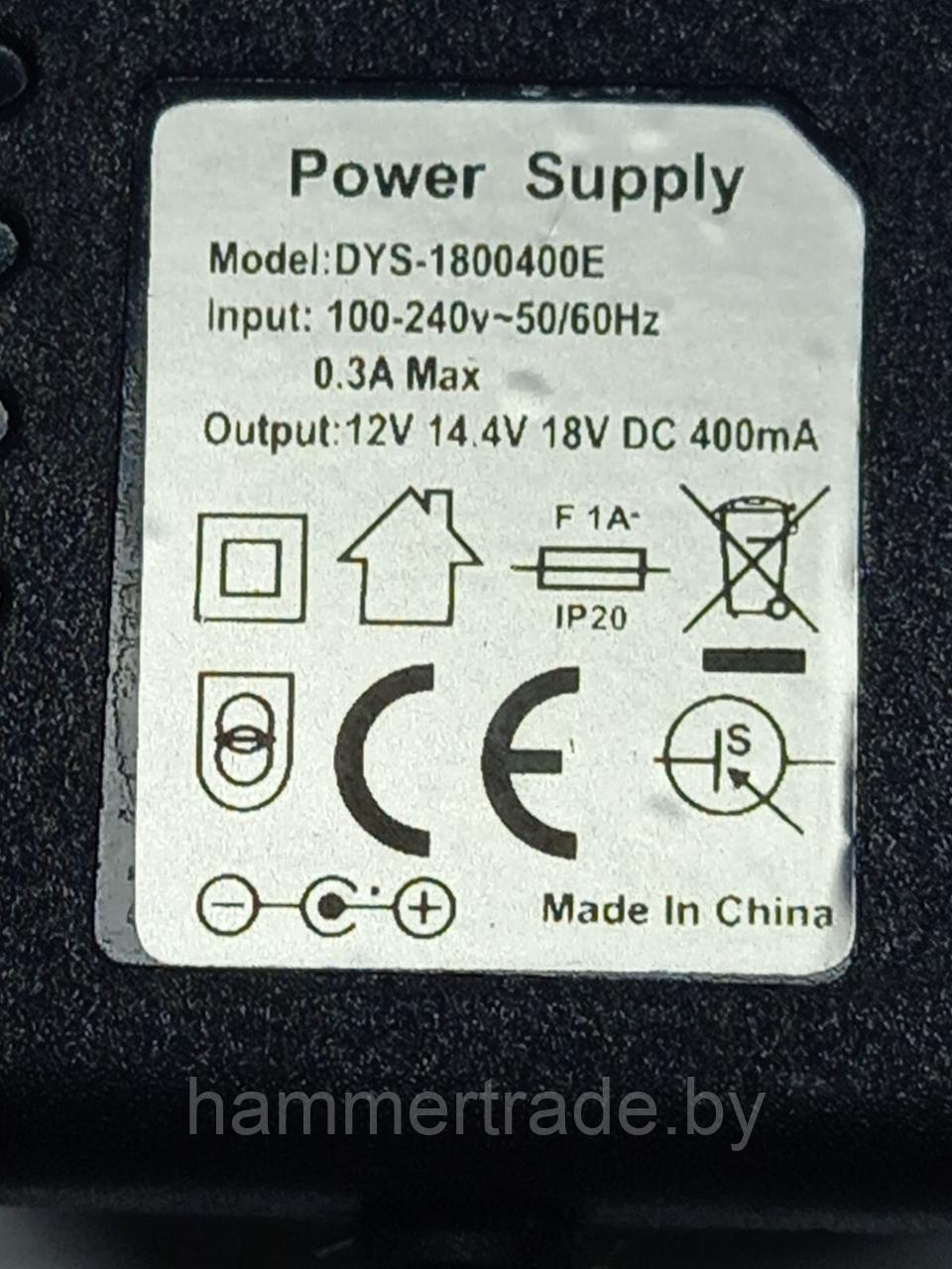 504620 Зарядное устройство 12-18V, Ni-Cd для шуруповертов - фото 2 - id-p203293300