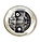 Эмблема MERCEDES 55/32мм черная (на пружинке), фото 2