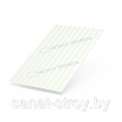 Профилированный лист С-8x1150-A (ПЭ-01-9003-0,4) RAL 9003 Белый, фото 2