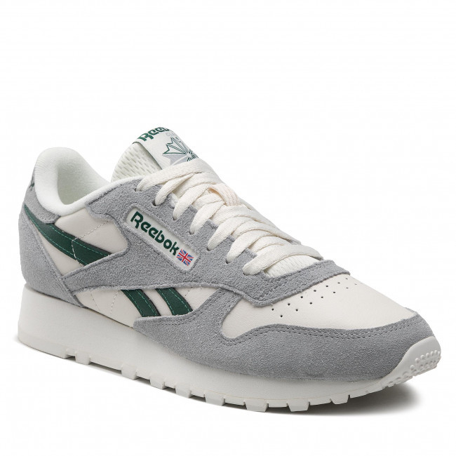 Кроссовки мужские REEBOK Classic Leather gray - фото 1 - id-p203311231