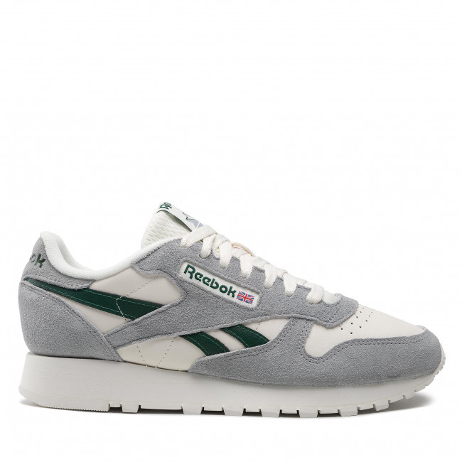 Кроссовки мужские REEBOK Classic Leather gray - фото 2 - id-p203311231