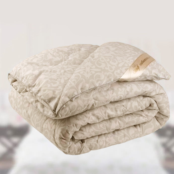 Одеяло овечья шерсть ТМ "Эльф" Cotton 2,0 сп. (172х205) арт. 662 - фото 1 - id-p203340319