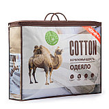 Одеяло верблюжья шерсть ТМ "Эльф" Cotton Евро (200х215) арт. 669, фото 4